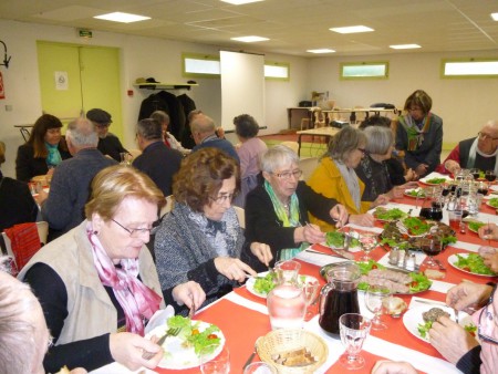 AG du 1er février 2014 : le repas